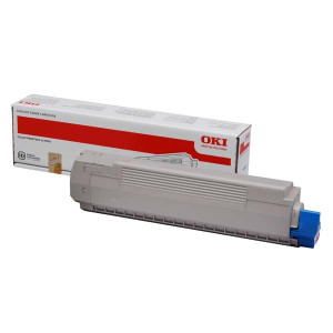 OKI originální toner 44059255, cyan, 10000str.