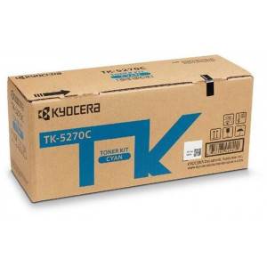 TK5270C Toner pro ECOSYS M6230cidn, P6230cdn tiskárny, azurová, 6 tis. stran, KYOCERA