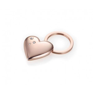Klíčenka "Girls Best Friend Rosy", růžová, s krystaly SWAROVSKI, TROIKA KR15-32/RG