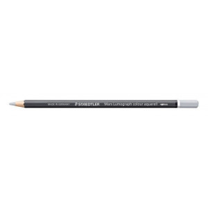 Akvarelová pastelka "Mars Lumograph 104", šedá, šestihranná, STAEDTLER 104-80