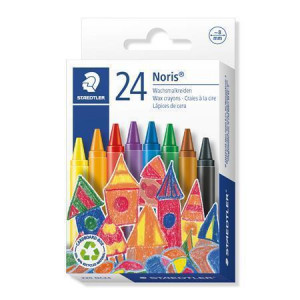 Voskovky "Noris Club", 24 barev, STAEDTLER