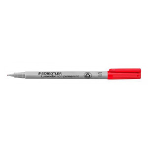 Ne-permanentní popisovač "Lumocolor 311 S", červená, OHP, 0,4 mm, STAEDTLER