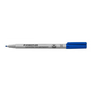 Ne-permanentní popisovač "Lumocolor 315 M", modrá, OHP, 1 mm, STAEDTLER