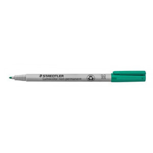 Ne-permanentní popisovač "Lumocolor 315 M", zelená, OHP, 1 mm, STAEDTLER