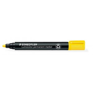 Permanentní popisovač "352", žlutá, 2 mm, kuželový hrot, STAEDTLER