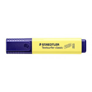 Zvýrazňovač "Textsurfer Classic Pastel", žlutá, 1-5 mm, STAEDTLER