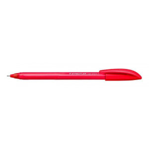 Kuličkové pero "Ball", červená, 0,3 mm, s uzávěrem, STAEDTLER