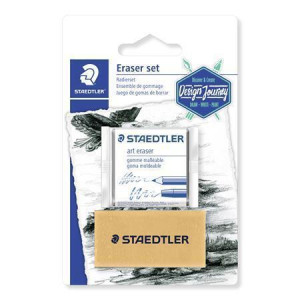 Tvárlivá pryž "Design Journey", umělecká, STAEDTLER