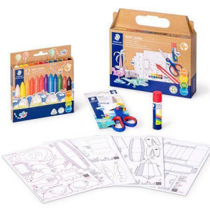 Kreativní sada "Noris® Jumbo", papírová zvířátka, STAEDTLER 61 C4