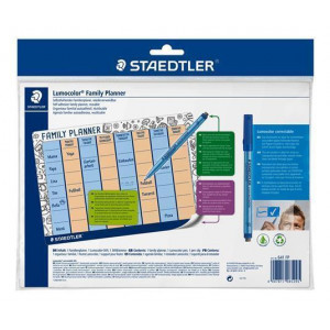 Plánovací tabule "Lumocolor 641 FP", stíratelná, samolepicí, STAEDTLER 641 FP