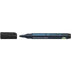 Permanentní popisovač "Maxx 130", černá, 1-3mm, kuželový hrot, SCHNEIDER