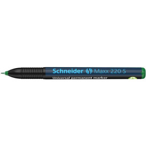 Permanentní popisovač "Maxx 220 S", zelená, 0,4mm, OHP, SCHNEIDER