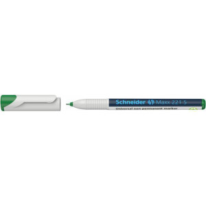 Popisovač "Maxx 221 S", zelená, 0,4mm, OHP, SCHNEIDER