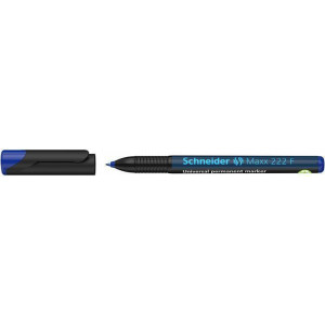 Permanentní popisovač "Maxx 222 F", modrá, 0,7mm, OHP, SCHNEIDER