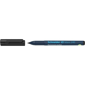 Permanentní popisovač "Maxx 240", černá, 1-2mm, kuželový hrot, SCHNEIDER