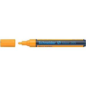 Křídový popisovač "Maxx 265", oranžová, 2-3mm, tekutý, SCHNEIDER