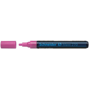 Permanentní lakový popisovač "Maxx 270", růžová, 1-3mm, SCHNEIDER