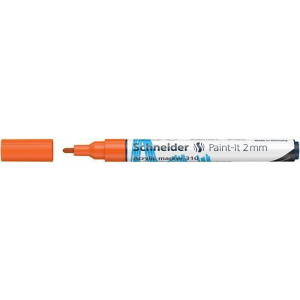 120106 Akrylový popisovač "Paint-It 310", oranžová, 2 mm, SCHNEIDER