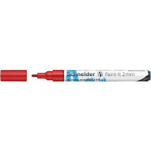 120102 Akrylový popisovač "Paint-It 310", červená, 2 mm, SCHNEIDER