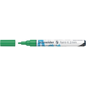 120104 Akrylový popisovač "Paint-It 310", zelená, 2 mm, SCHNEIDER
