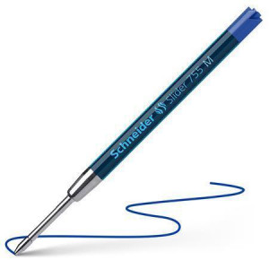 Náplň do kuličkového pera "Slider 755", modrá, 0,5mm, SCHNEIDER