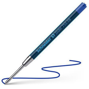 Náplň do kuličkového pera "Slider 755 XB", modrá, 0,7 mm, SCHNEIDER
