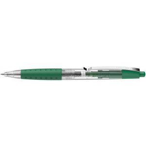 Gelové pero "Gelion 1", zelená, 0,4mm, stiskací mechanismus, SCHNEIDER