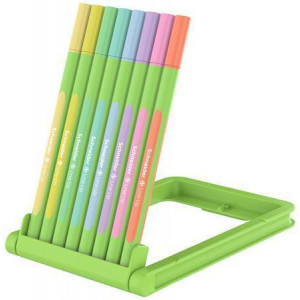 Finelinery "Line-Up Pastel", sada 8 barev, 0,4 mm, SCHNEIDER 191088