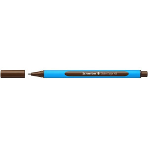 Kuličkové pero "Slider Edge XB", hnědá, 0,7mm, s uzávěrem, SCHNEIDER