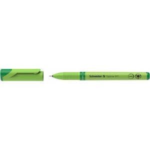 Liner  "Topliner 911", zelená, 0,4mm, SCHNEIDER 9114