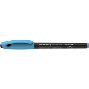 Liner  "Topliner 967", tyrkysová, 0,4mm, SCHNEIDER