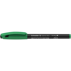 Liner  "Topliner 967", zelená, 0,4mm, SCHNEIDER