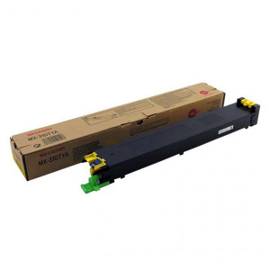 Sharp originální toner MX-31GTYA, yellow, 15000str.