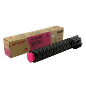 Sharp originální toner MX-70GTMA, magenta, 32000str.