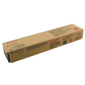 Sharp originální toner MX-C38GTB, black, 10000str.
