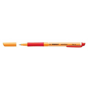 Roller "PointVisco", červená, 0,5mm, STABILO