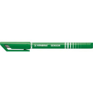 Liner "Sensor", 0,3 mm, zelená, STABILO