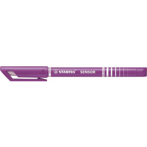Liner "Sensor", 0,3 mm, fialová, STABILO