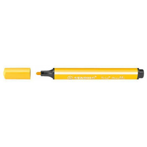 Fix "Trio Scribbi", žlutá, odpružený hrot, 1,5-2mm, STABILO