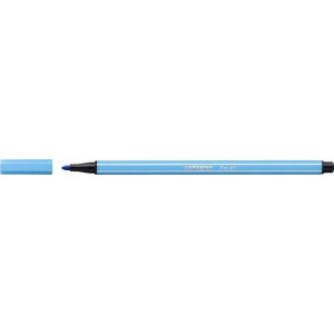 Fix, 1 mm, STABILO "Pen 68", azurově modrá
