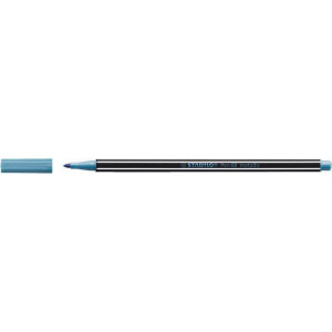 Fix "Pen 68 metallic", kovová modrá, 1 mm, STABILO