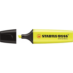 Zvýrazňovač "BOSS original", žlutá, 2-5mm, STABILO