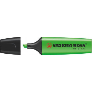 Zvýrazňovač "BOSS original", zelená, 2-5mm, STABILO