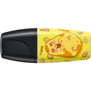 Zvýrazňovač "Boss Mini Animal Vibes", 3 barvy, 2-5 mm, sada, STABILO 07/03-73