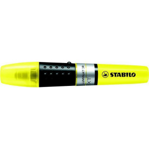 Zvýrazňovač "Luminator", žlutá, 2-5 mm, STABILO