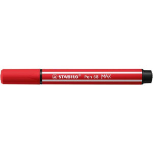 Fix "Pen 68 MAX", červená, 1-5 mm, STABILO 768/48