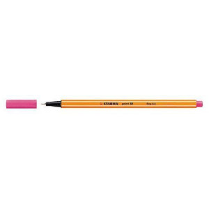Liner  "Point 88", růžová, 0,4mm, STABILO