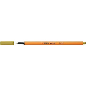 Liner "Point 88", khaki, 0,4 mm, STABILO 88/66
