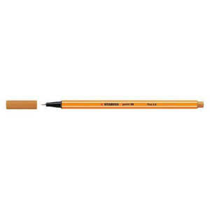 Liner  "Point 88", okrová, 0,4mm, STABILO