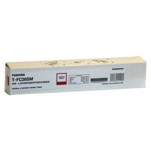 Toshiba originální toner TFC26SM6K, 6B000000555, magenta, 6000str., high capacity